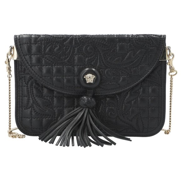 Authentic Versace "VANITAS" Clutch on Chain - Picture 8 of 13